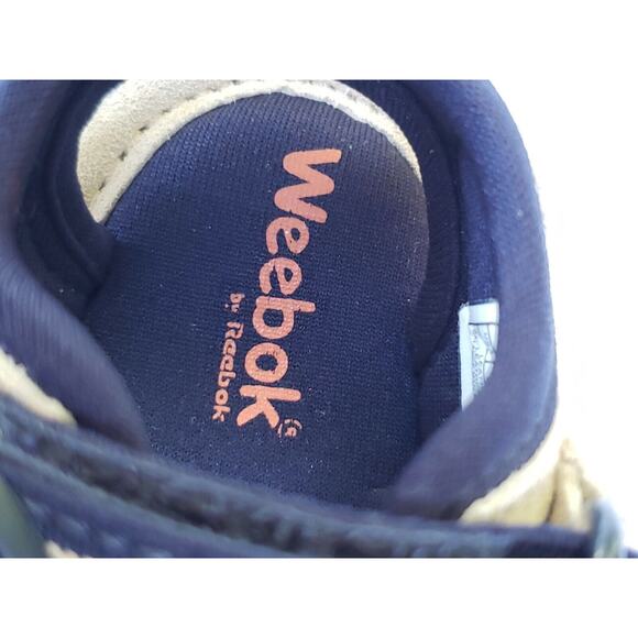 Weebok By Reebok Baby Infant Size 2 Sandal Hook Loop Leather Upper / Outsoles - Picture 6 of 11